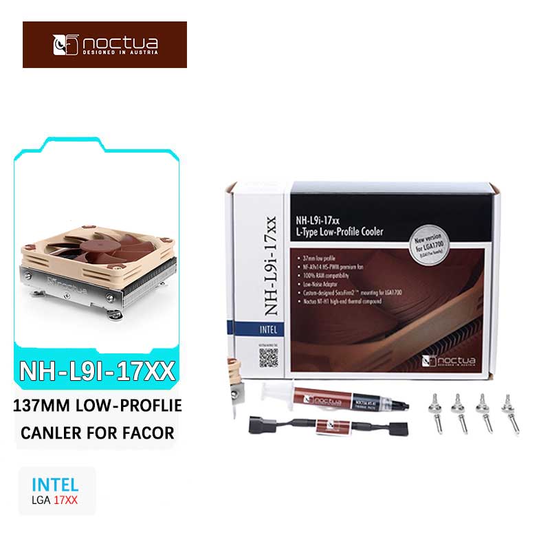 Case Fan - Noctua NH-L9i-17xx 2-heat pipe Thin CPU