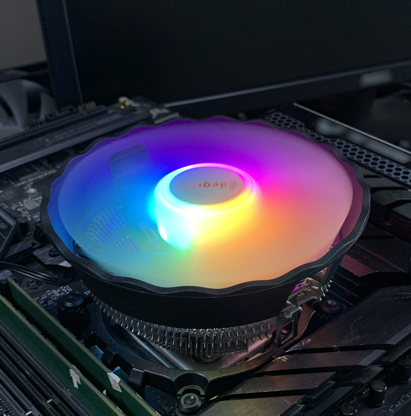 RGB CPU Air Cooler 90mm PC Pro - огляд і ціна Air Cooler Cpu