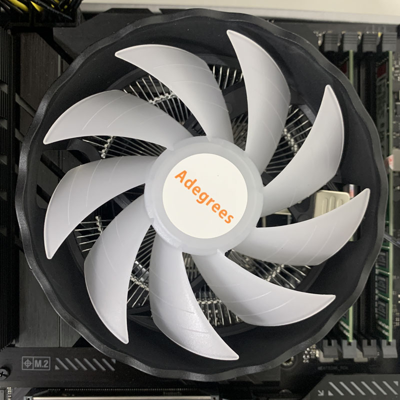 RGB CPU Air Cooler 90mm PC Pro - огляд і ціна Air Cooler Cpu