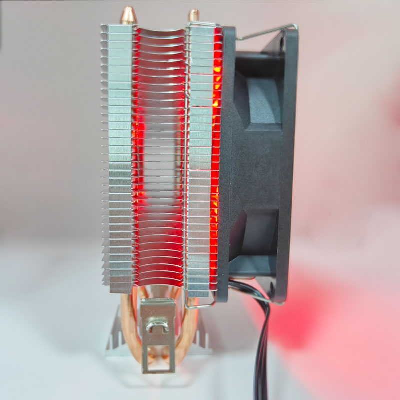 2 Heat-pipes CPU Cooler Tower  - огляд і ціна Cpu Heatsink