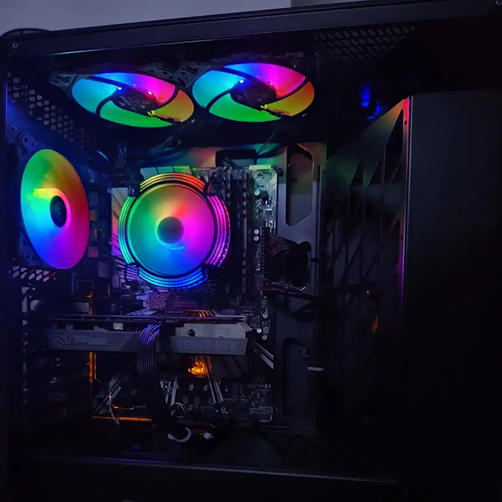 4 Heat Pipes RGB CPU Cooler 4P - огляд і ціна Cpu Heatsink
