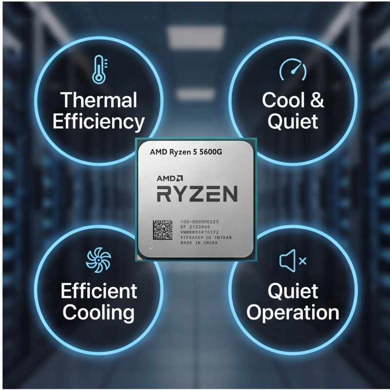 Mini PC Assembly CPU AMD Ryzen - огляд і ціна Cpu Cooler