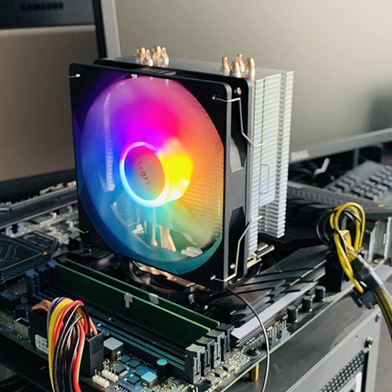 X99 Tower CPU Cooler 4 Heatpip - огляд і ціна Cpu Heatsink