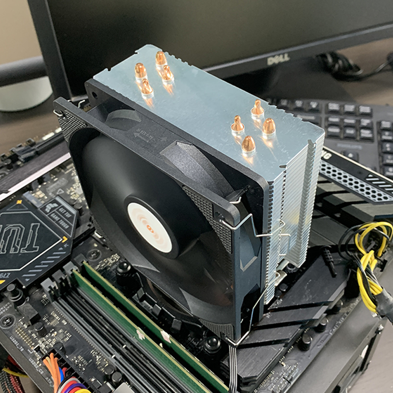 X99 Tower CPU Cooler 4 Heatpip - огляд і ціна Cpu Heatsink