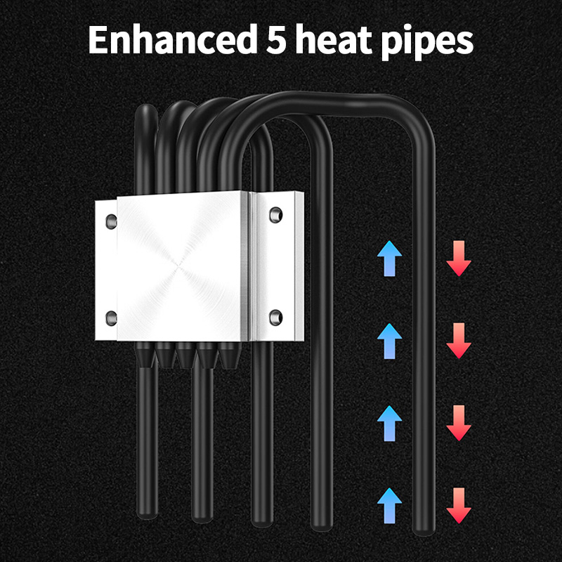 ID-COOLING IS-55 5Heatpipe CPU - огляд і ціна Cpu Heatsink