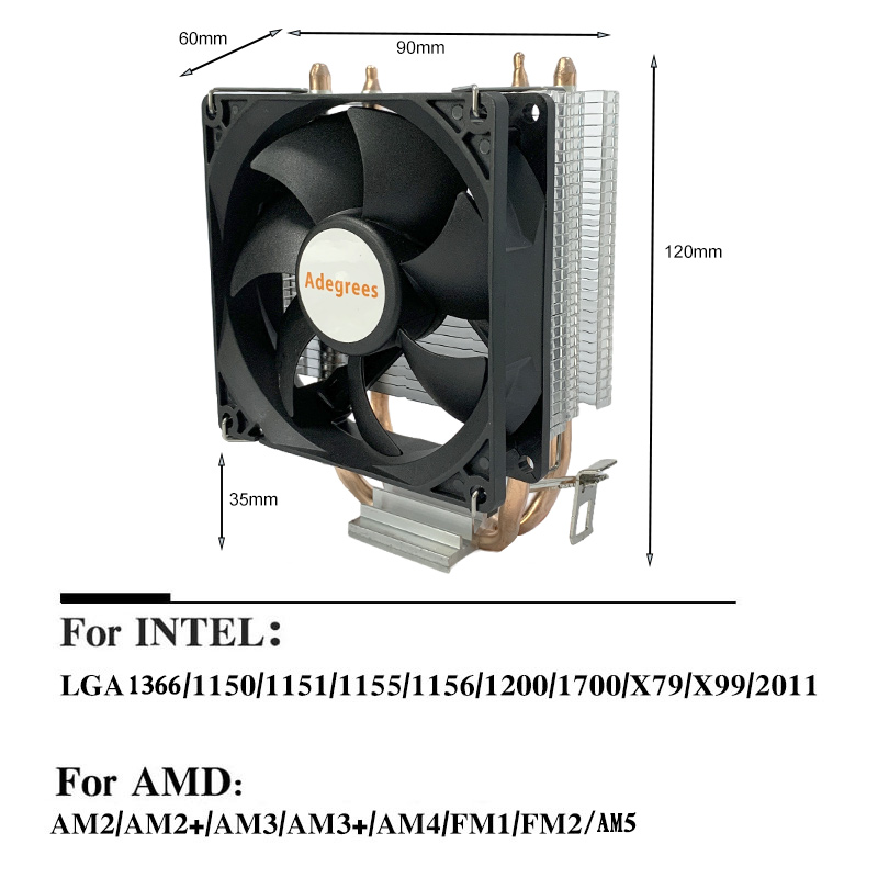 X99 CPU Air Cooler PC Processo - огляд і ціна Air Cooler Cpu
